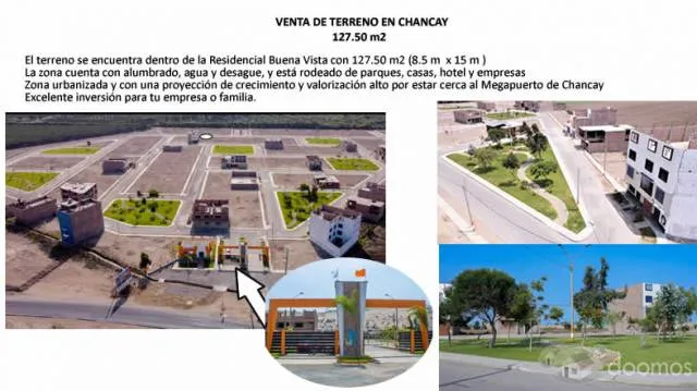 Venta de Terreno Residencial en Chancay 127.50 m2 — foto 3