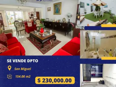 ID 0049 - SE VENDE DPTO - 1ER PISO - SAN MIGUEL