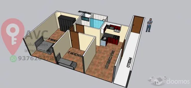 Vendo departamento Remodelado 54 m2 . en Avenida 28 de Julio — foto 6