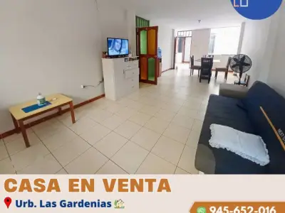 VENDO CASA 3 PISOS URB LAS GARDENIAS NUEVO CHIMBOTE