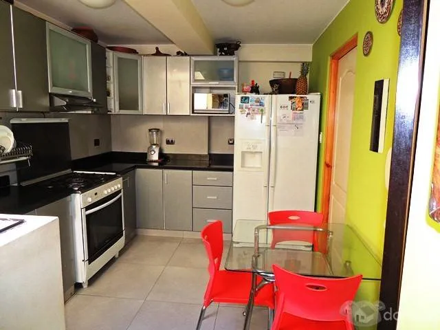 Vendo duplex de 230m2 con balcon en el primer piso y terraza en el segundo piso con vista al parque, 5 dormitorios - 1