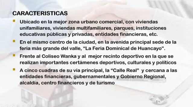 OPORTUNIDAD DE VENTA DE TERRENO EN EL CORAZON DE HUANCAYO — foto 3