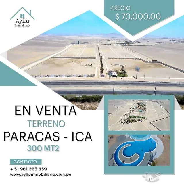 Terreno en Venta en Paracas - Ica — foto 1