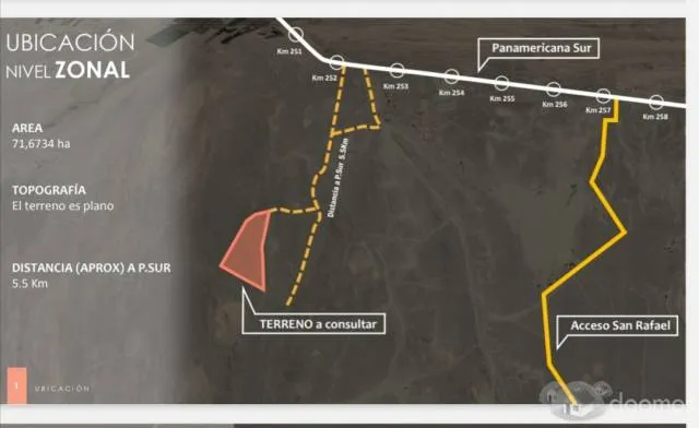 Terreno Eriazo en Paracas de 71 ha — foto 2