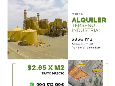 ALQUILER TERRENO INDUSTRIAL