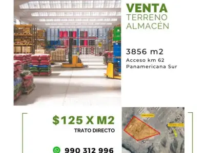 VENTA TERRENO ALMACEN