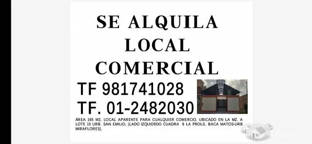 ALQUILER LOCAL COMERCIAL - 2