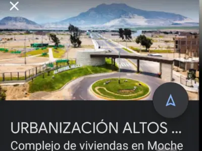 VENDO 3 LOTES JUNTOS EN URB ALTOS DEL VALLE - MOCHE