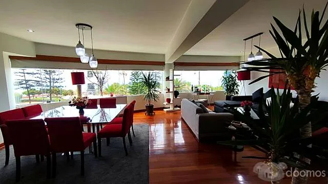 ALQUILO DEPARTAMENTO AMOBLADO CON VISTA AL MAR, 3 DORMITORIOS Y 2 COCHERAS — foto 8