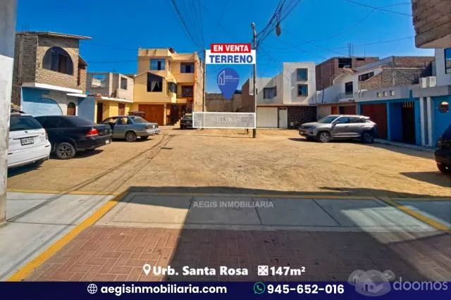 TERRENOS EN VENTA URB SANTA ROSA CERCA AVENIDA — foto 1