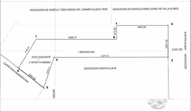 TERRENO EN VENTA DE 1600 HECTAREAS EN MORROPE - 4