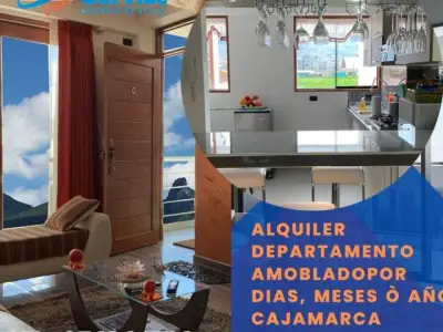 ALQUILO DEPARTAMENTOS AMOBLADOS POR DIAS , SEMANAS O MESES