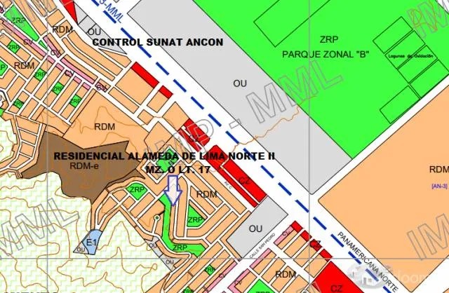 VENDO TERRENO DE 112 M2 en la Urbanización ALAMEDA DE LIMA NORTE II - SANTA ROSA — foto 4