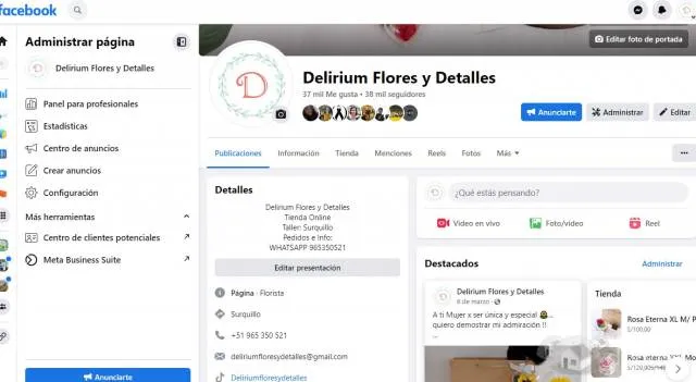 Traspaso delirium flores y detalles - tienda on line - 1