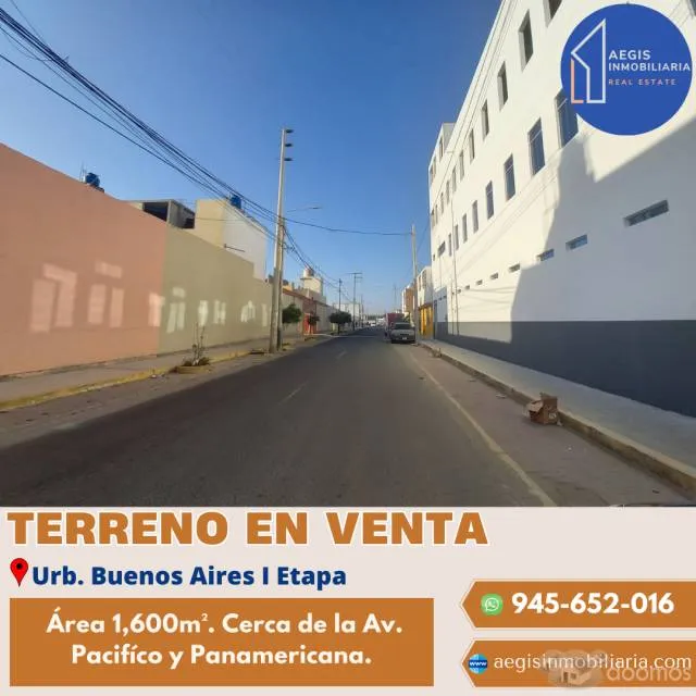TERRENO EN URB BUENOS AIRES I ETAPA - 1