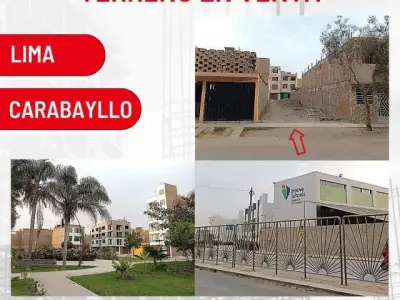 Terreno Urbanización Frente a Parque 48 mil Dólares