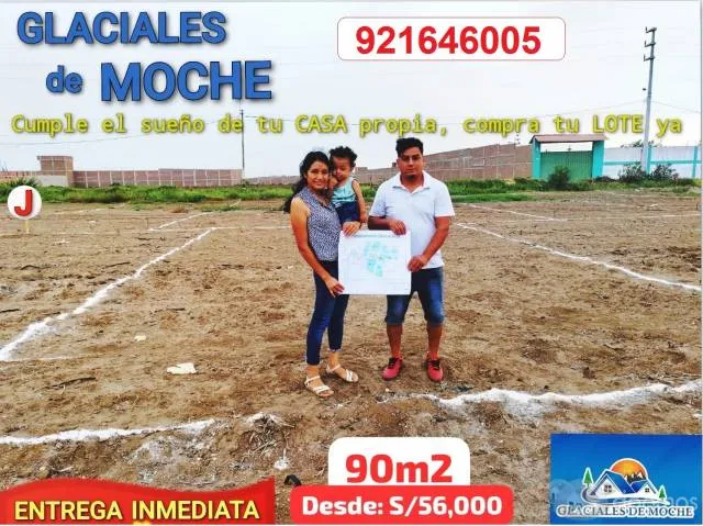 VENTA DE LOTES EN MOCHE - NO LO PIENSES MÁS, DALE SEGURIDAD A TU FAMILIA!! Hazte un regaLOTE y cómprate tu LOTE en MOCHE. — foto 4