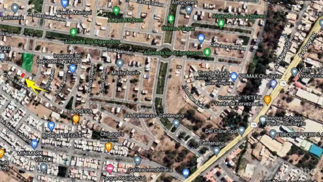 Terreno 120 m2 80000 soles en urb. Las Palmeras 2da etapa Castilla, Piura — foto 3