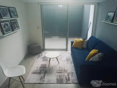 Alquiler de departamento amoblado con terraza privada