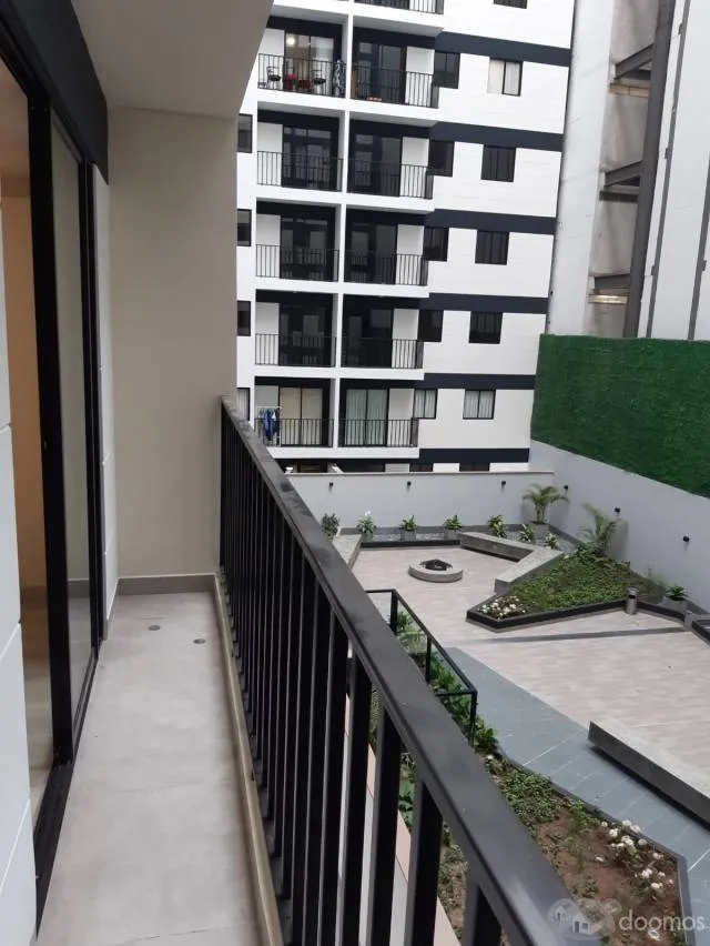 Departamento en Alquiler - 1 Dormitorio --· 40m² ---S/1 600 soles·  con terraza vista al interior -Jirón Larrabure y Unanue 150 - LIMA FRENTE PARQUE WASHIGTON — foto 4