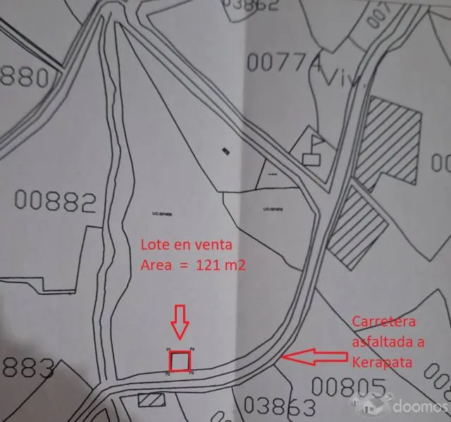 VENTA DE TERRENO VILLA BANCAPATA DISTRITO DE TAMBURCO ABANCAY - 1