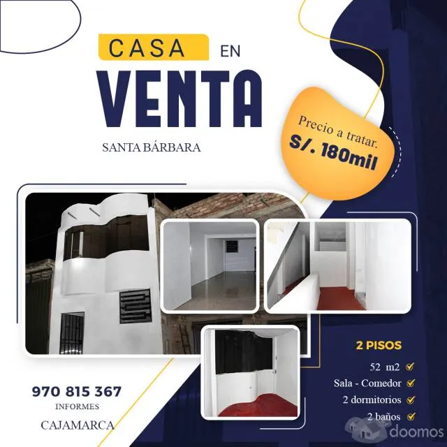 VENDO CASA EN CONSTRUCCIÓN - CAJAMARCA - 1