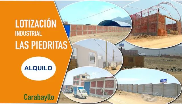 ALQUILER DE TERRENO INDUSTRIAL EN LAS PIEDRITAS CARABAYLLO - 1