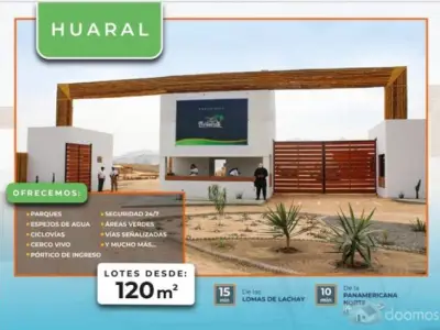 Lotes a Borde de Carretera Sayan - Huaral