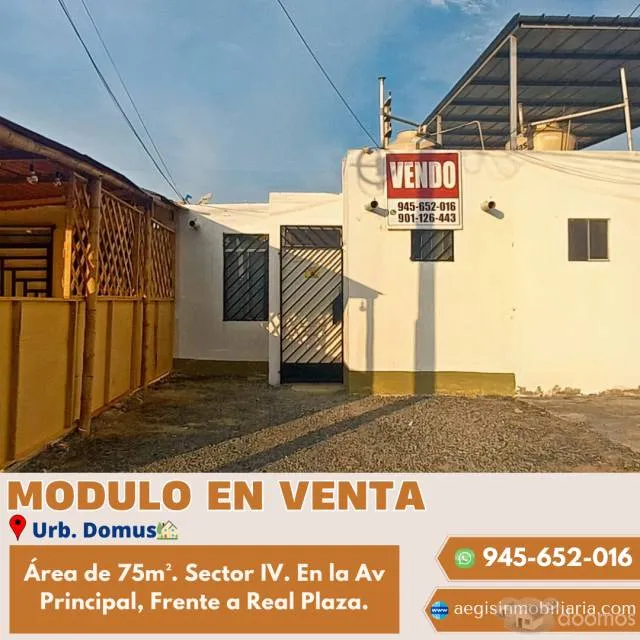 Vendo Modulo Domus Paseo del Mar Nuevo Chimbote - 1