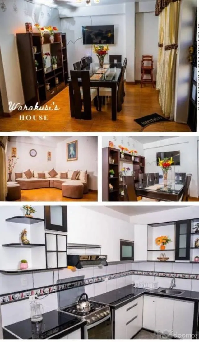 ALQUILER DPTO AMOBLADO PRIMER PISO 120m2 VIVIENDA U OFICINA - 4