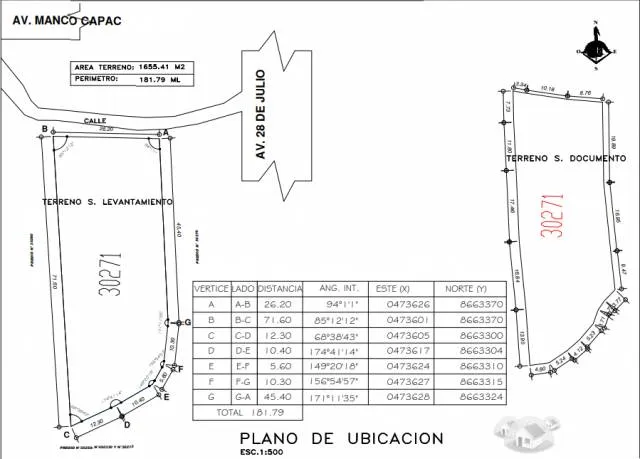 VENDO TERRENO EN JUNIN - HUANCAYO - CHUPACA - HUAMANCACA CHICO - MIRAFLORES — foto 4