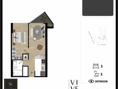 Alquiler apartamento Jesús María S/ 2,000