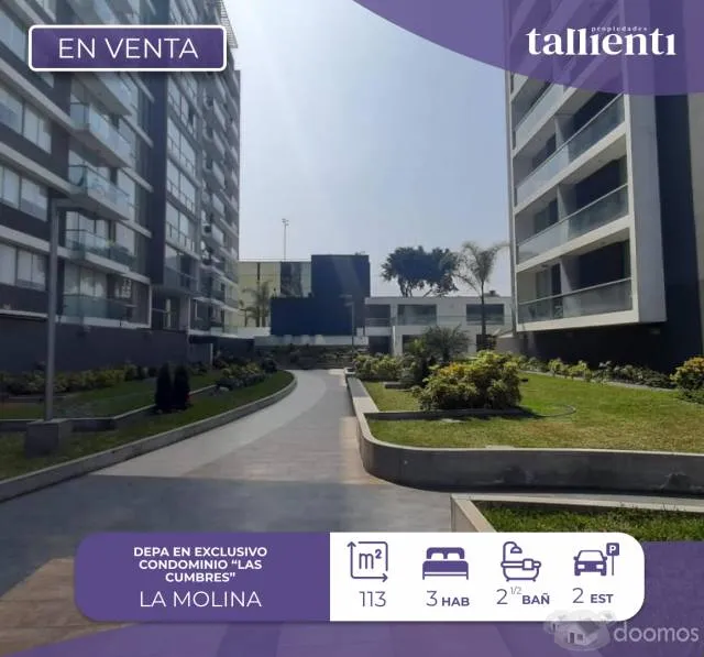 En Venta Hermoso Departamento en exclusivo condominio “Las Cumbres” - La Molina, de 113m2 - 8
