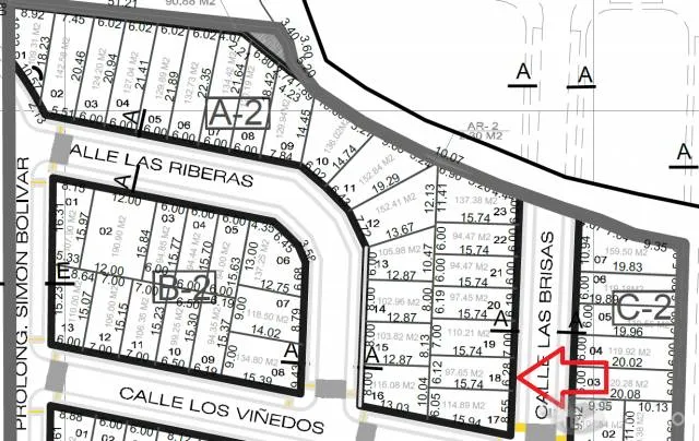 Terreno en Venta (traspaso) - 97.65 m2 - Urb. Villa Los Sauces II — foto 2