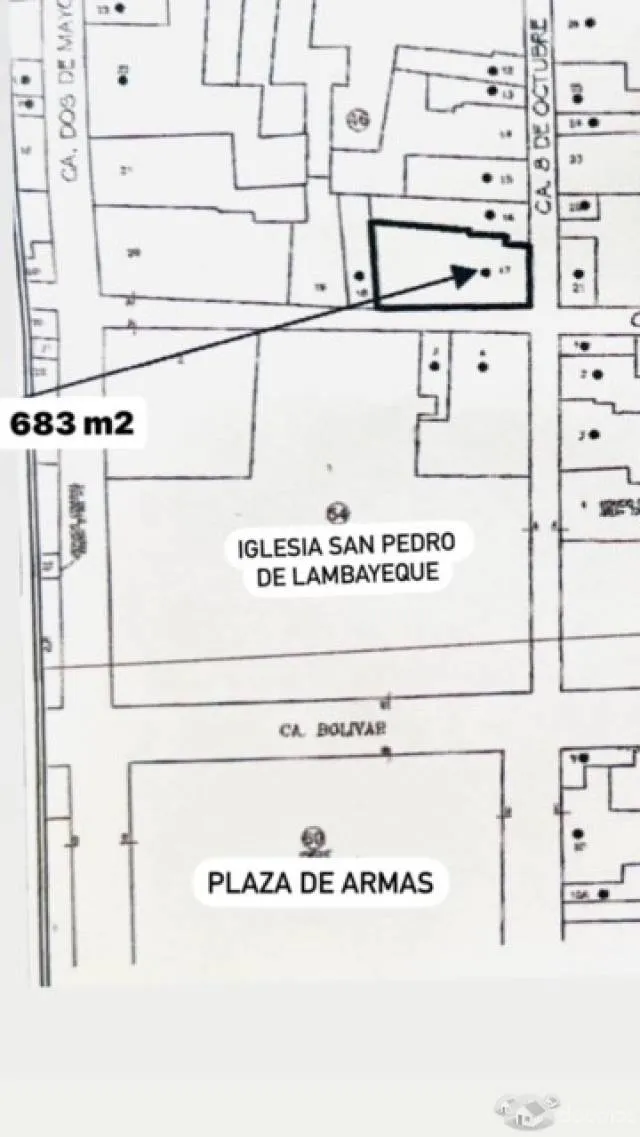 Terreno en Centro Histórico de Lambayeque - 2