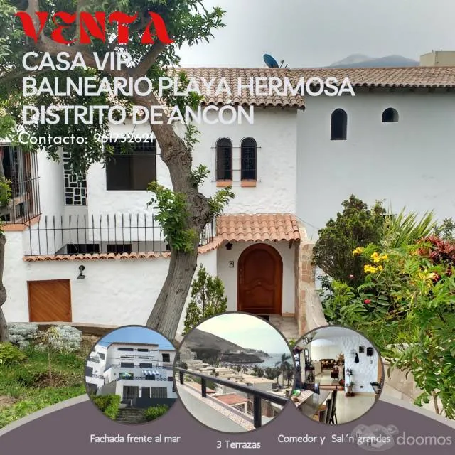 VENTA DE CASA DE PLAYA EN ANCÓN - 1
