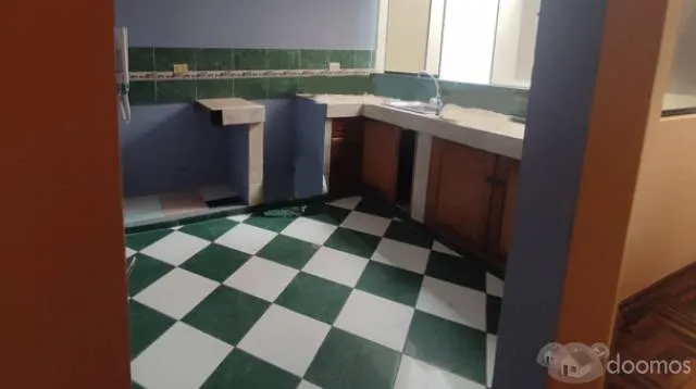 Departamento en Los Cedros de Villa 4to piso 60 mt2 1 dormitorio amplio cochera en Parque Santa Cruz — foto 4
