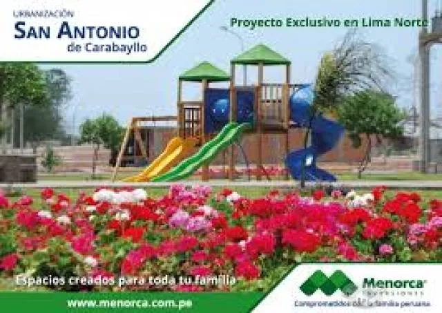 OPORTUNIDAD, VENTA DE DOS TERRENOS JUNTOS EN LA URB. SAN ANTONIO DE CARABAYLLO — foto 2
