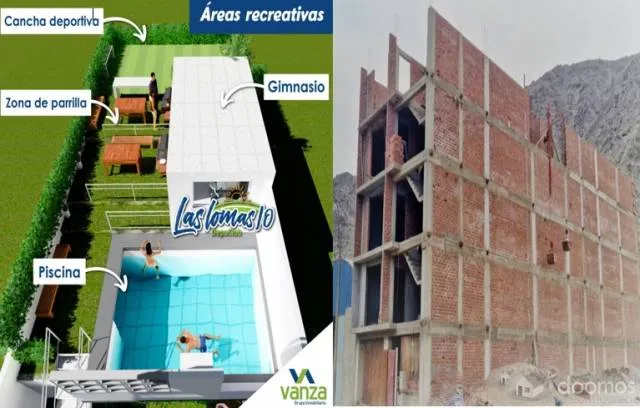REMATO DEPARTAMENTO en carapongo A $29,999, Ate, Huachipa - 3
