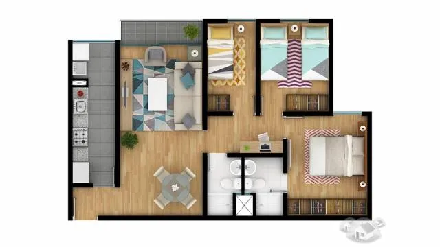 Venta de departamento en Condominio Nuevavista — foto 2