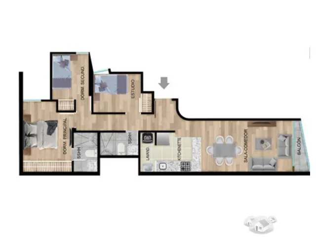 VENDO DEPARTAMENTO EN PLANOS SAN MIGUEL — foto 10