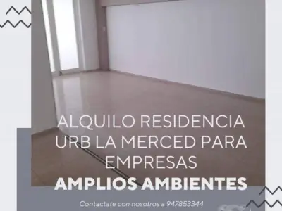 ALQUILO HERMOSA  ¡¡RESIDENCIA ¡¡PARA EMPRESAS