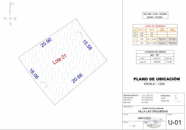 VENTA DE TERRENO MOYOBAMBA POR OCASIÓN - 1