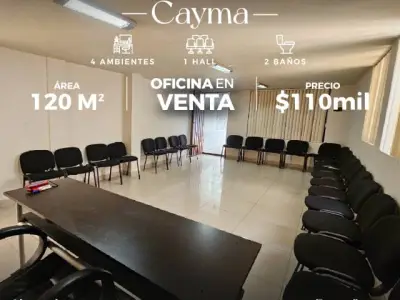 AMPLIA OFICINA CERCA A LA AV. EJÉRCITO EN VENTA