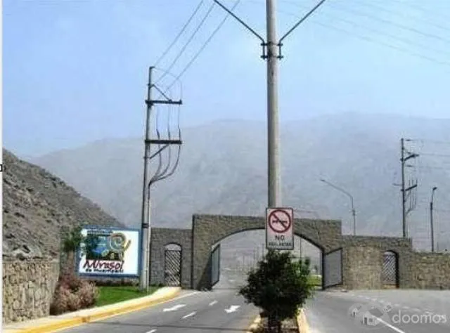 Terreno de 130m2 en Condominio Mirasol de Huampani en Chosica 1era etapa 2da fila mirada al valle - 1