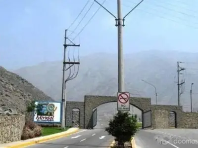 Terreno de 130m2 en Condominio Mirasol de Huampani en Chosica 1era etapa 2da fila mirada al valle