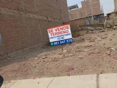 SE REMATA TERRENO 122M2 - CARABAYLLO