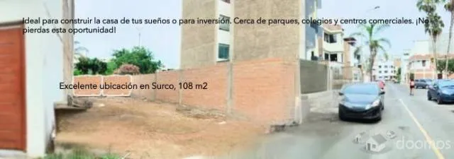 TERRENO EN SURCO / URBANIZACIÓN SANTA ROSA DE SURCO — foto 2