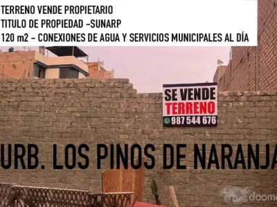 VENTA DE TERRENO