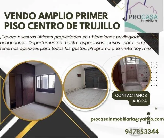 OCASIÓN ÚNICA – VENTA DE AMPLIO PRIMER PISO EN EL CENTRO DE TRUJILLO - 13